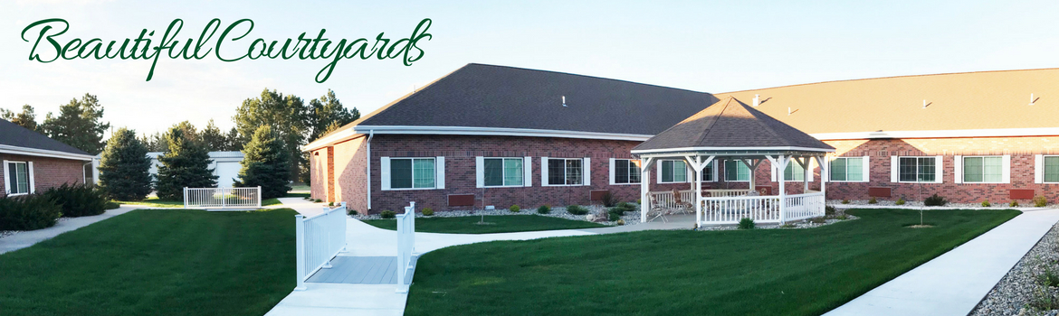 Evergreen Assisted Living Residence Courtyard